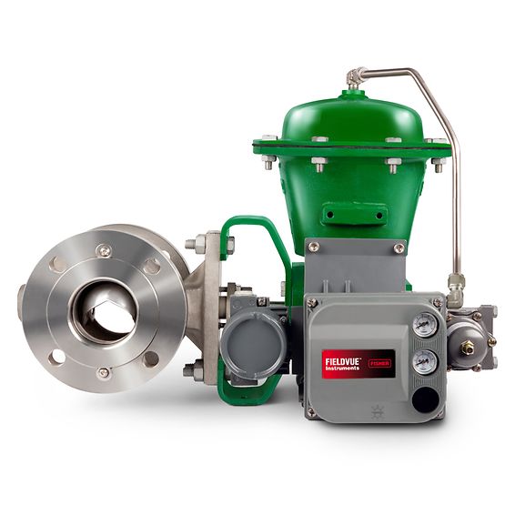 Fisher Vee-Ball V150 Flanged Control Valve